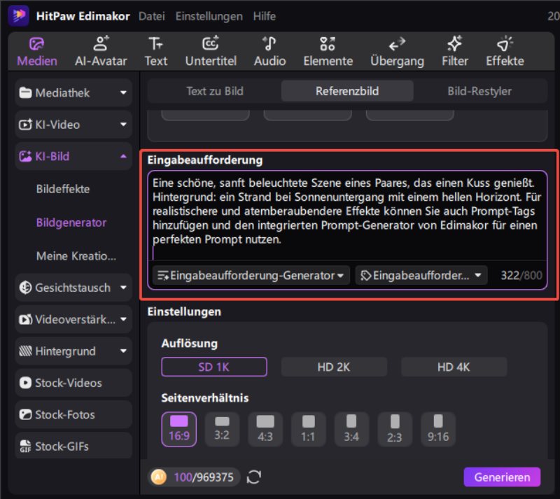 Paar-KI-Fotogenerator