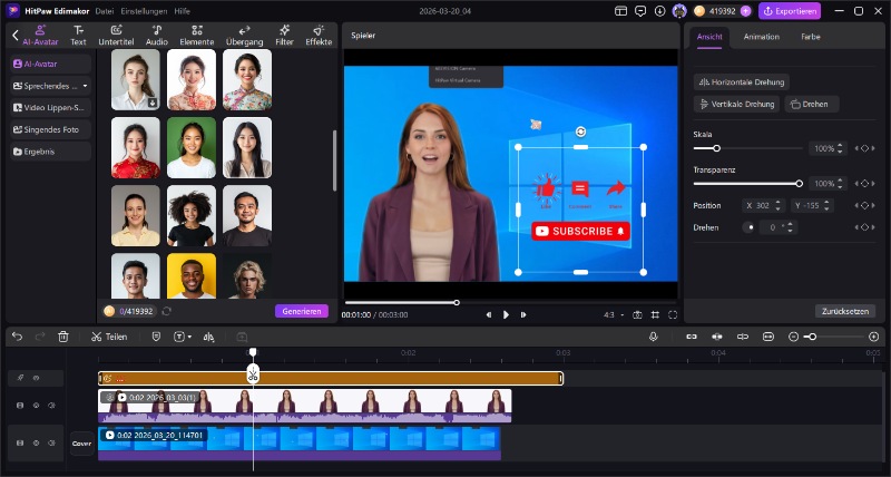 Video exportieren Edimakor
