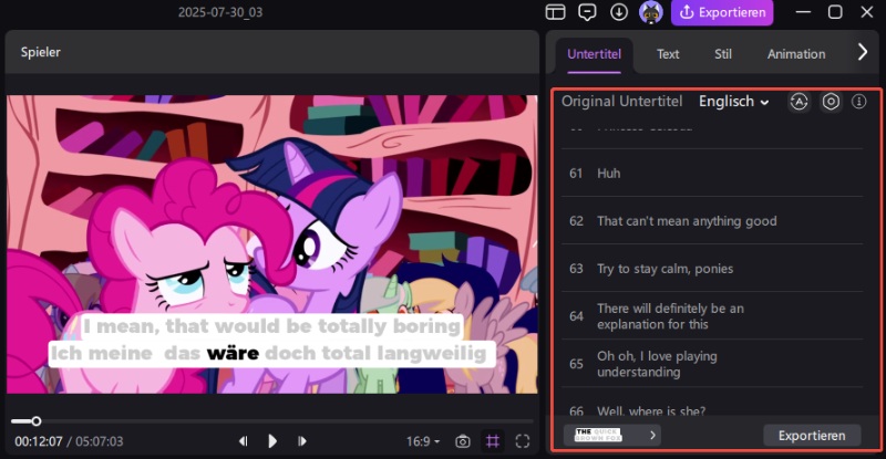 edimakor Videos übersetzen