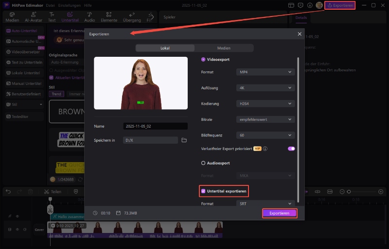VLC-Untertitel für Filme herunterladen