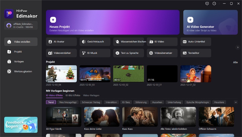 Weihnachtsvideo-Inspiration