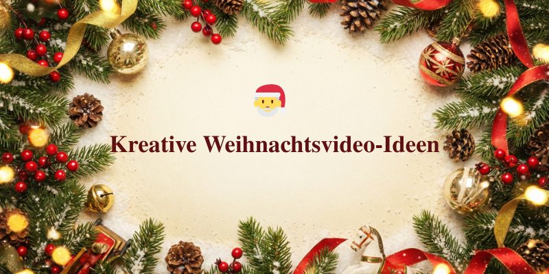 Weihnachtsvideo-Ideen für die Arbeit