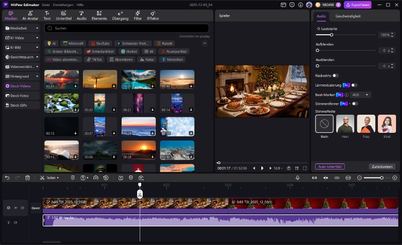 edimakor Importiere Weihnachtsbilder