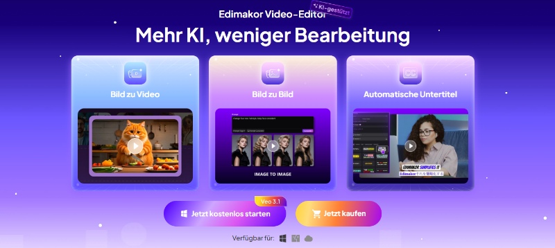 professionelles gesichter verpixeln am pc mit edimakor software