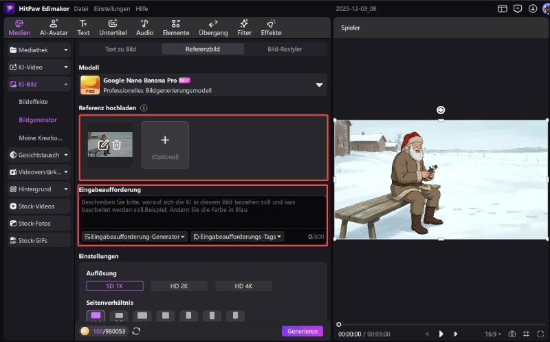 ai santa claus Stimmen