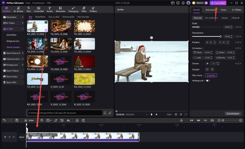 ai santa Stimmen generator