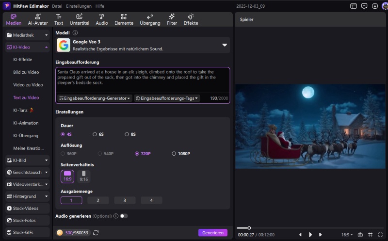 ai santa claus Anhufen