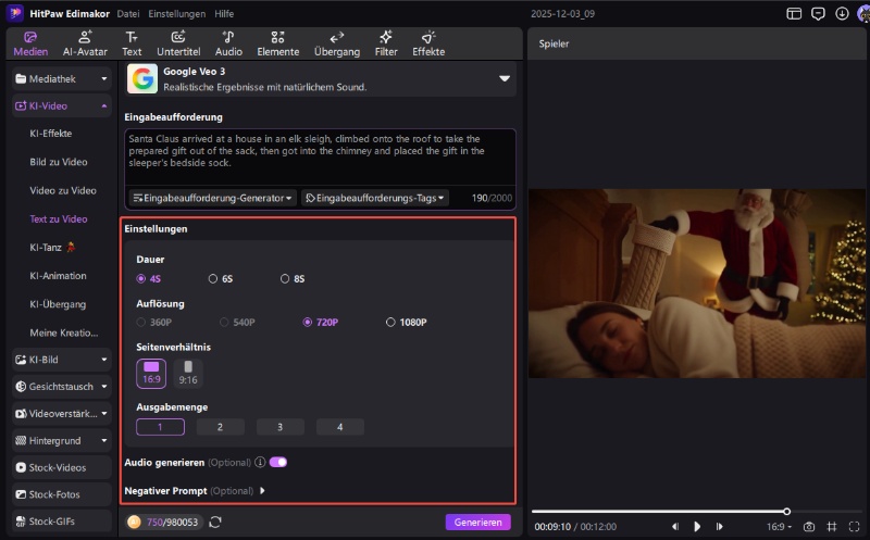 ai santa stimmen kostenlos
