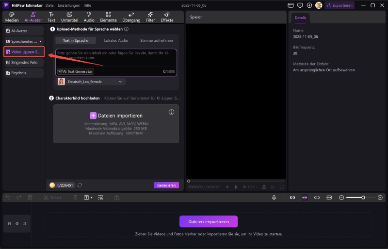 edimakor lip sync video