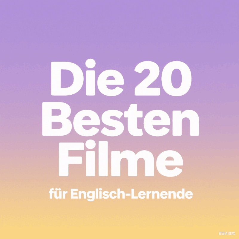 Amerikanische Filme mit englischen Untertiteln zum Englischlernen