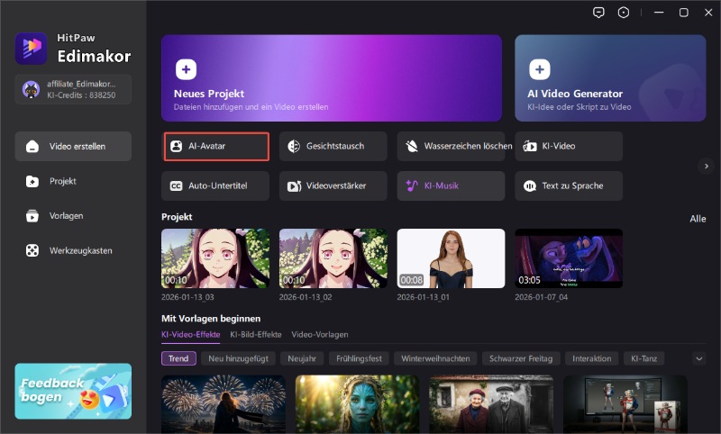 DreamFace Bildbearbeitung – Seitenverhältnis anpassen