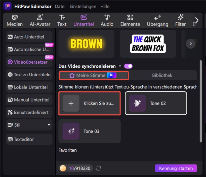 hianime-Sub wird nicht angezeigt