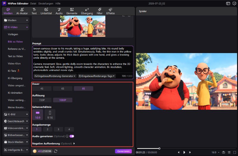 Motu Patlu KI-Stimme