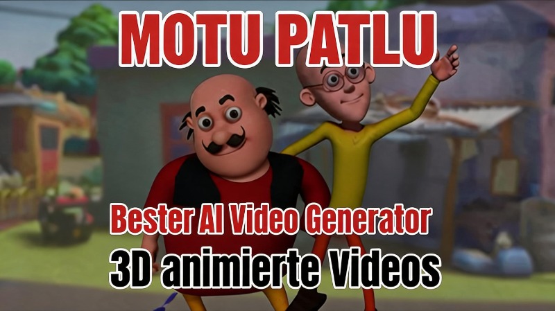 Motu Patlu KI-Videogenerator