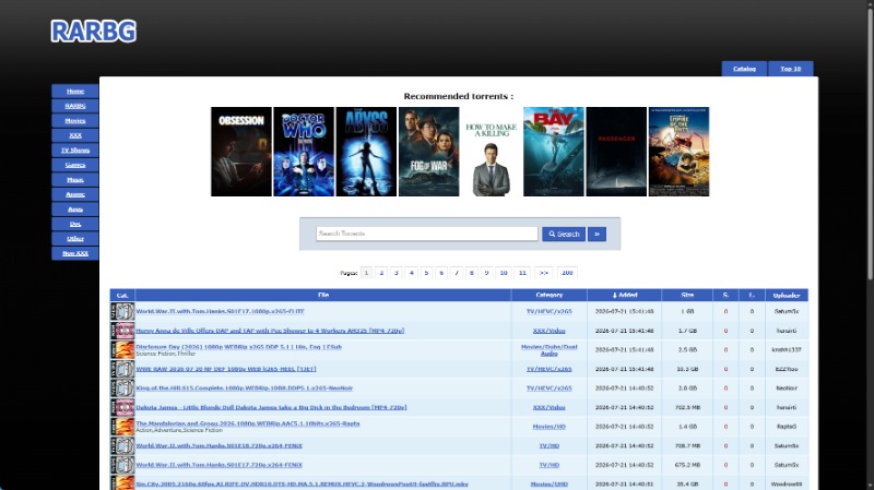 RARBG Stremio Add-on