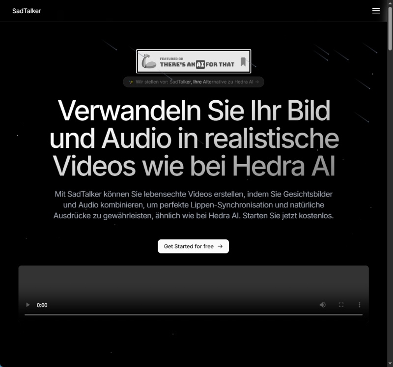 SADTalker Online