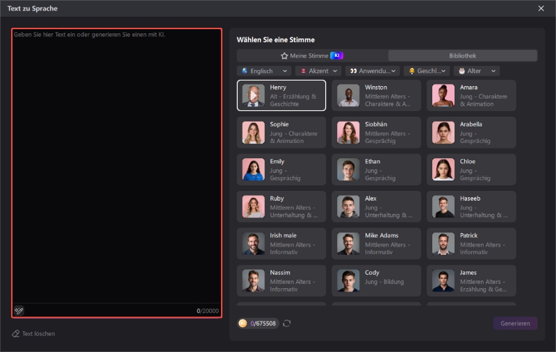 Text zum Video hinzufügen