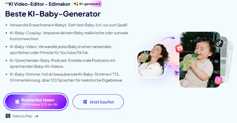 Empfohlene Kindergesicht Vorhersage Apps - Edimakor