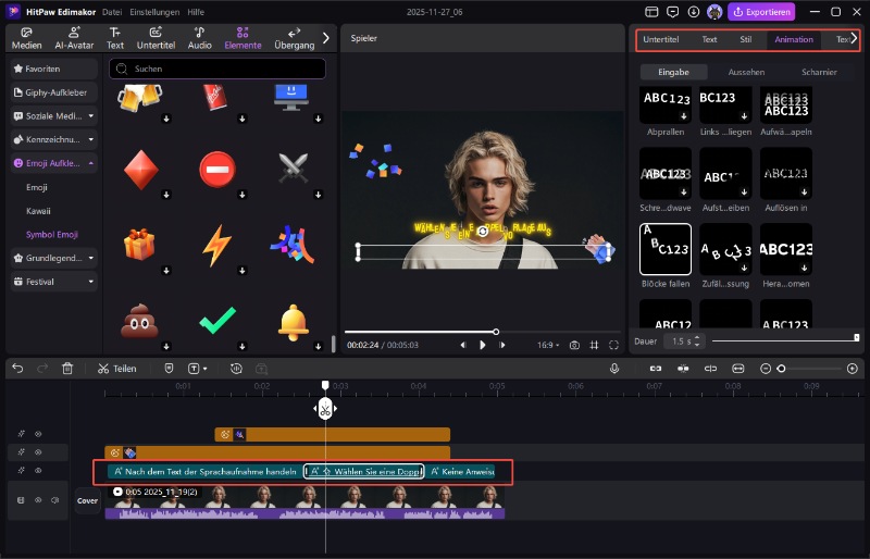 edimakor KI sprechendes Foto
