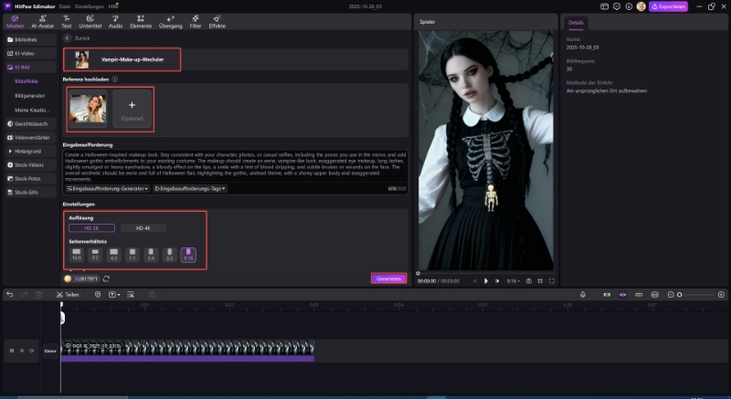 halloween face swap effects Verjüngungskur