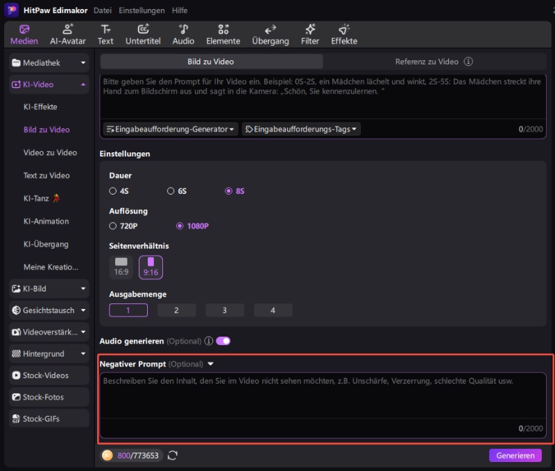 Kling AI Alternative – Bild zu Video mit KI generieren
