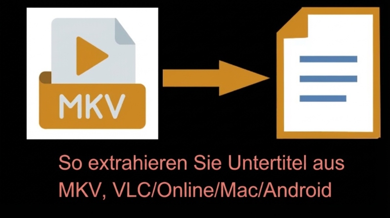  Wie extrahiert man Untertitel aus MKV VLC