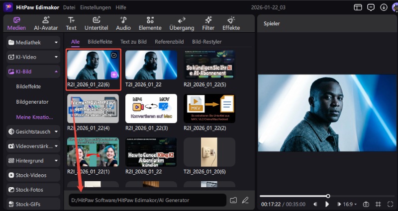 Bart entfernen mit KI – Vorher-Nachher-Vergleich (Instagram/TikTok freigegeben)