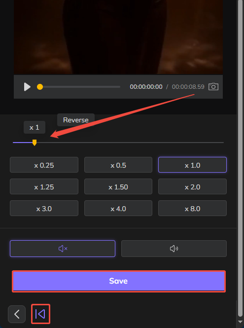 Video rückwärts abspielen und über HitPaw Online speichern