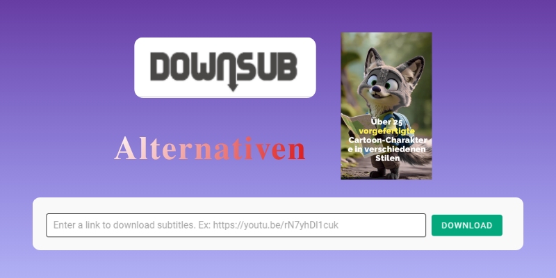 downsub youtube Untertitel