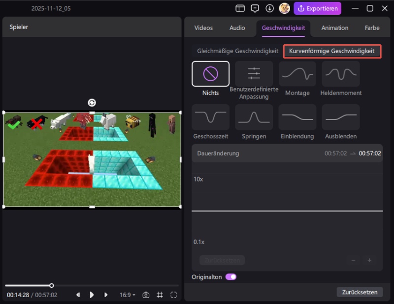 Ideen für Minecraft-Videos
