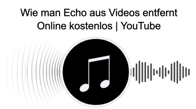 Video Echo und Hintergrundgeräusche entfernen