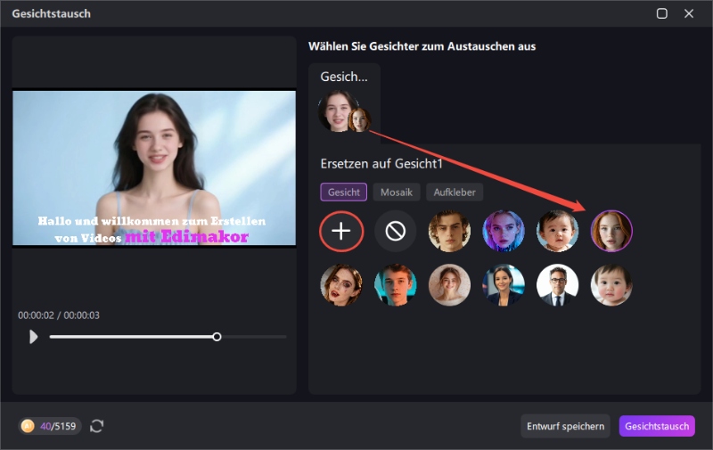 remaker ai face swap Hintergrund