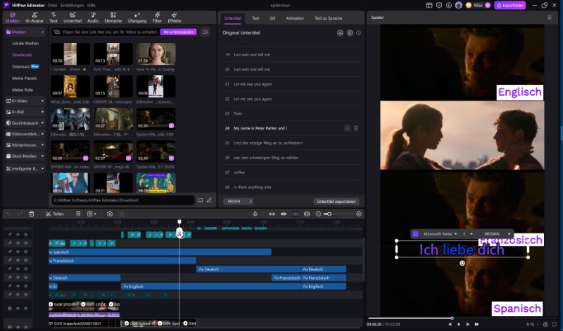 HitPaw Edimakor Kostenlose Plattformen fur synchronisierte Anime Filme
