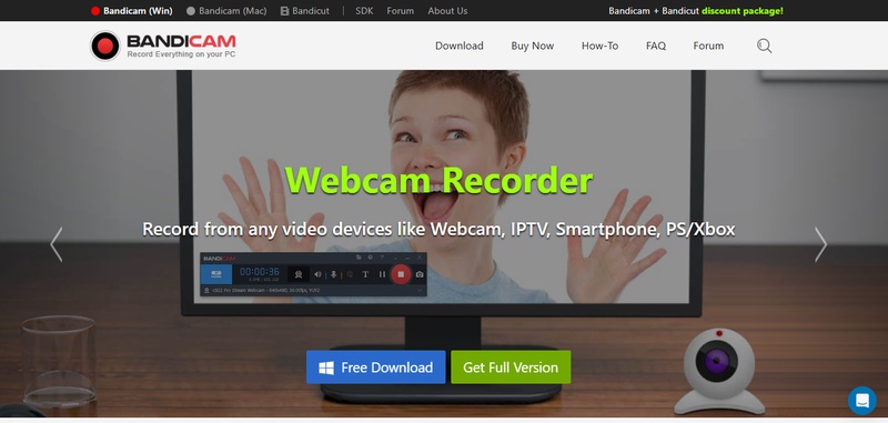 aufnahmeprogramm pc bandicam