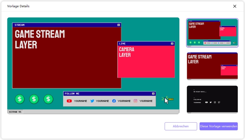 Edimakor Screen Recorder Aufnahmeprogramme für PC