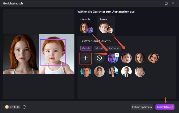 effekte und anpassungen vornehmen