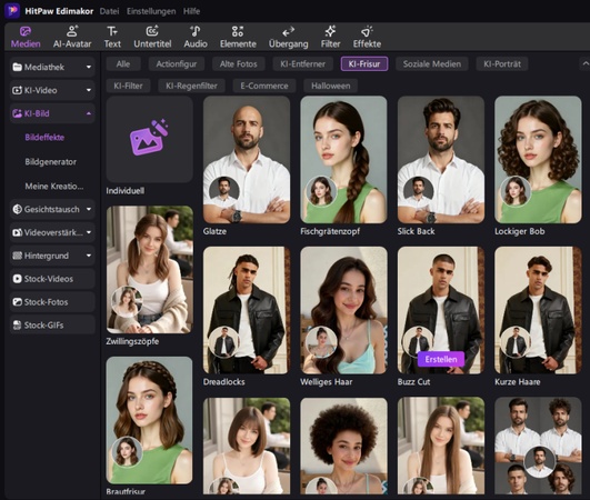 klicken Sie auf „Erstellen“