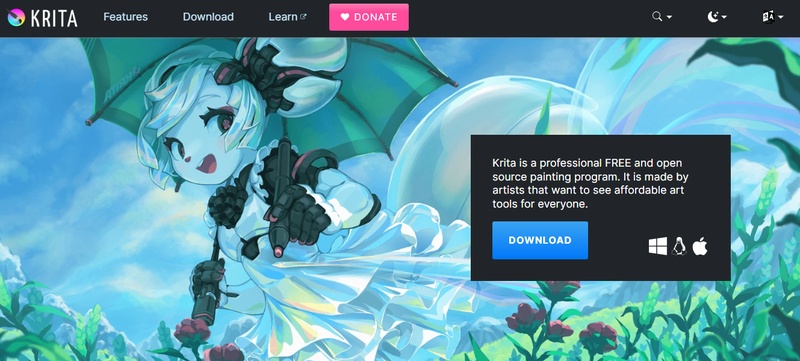 animation erstellen kostenlos krita