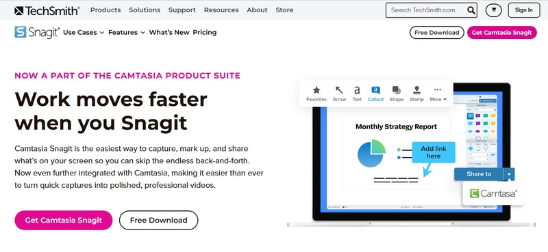 aufnahmeprogramm pc snagit