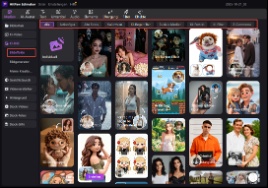 Wähle eine Vorlage aus Edimakor