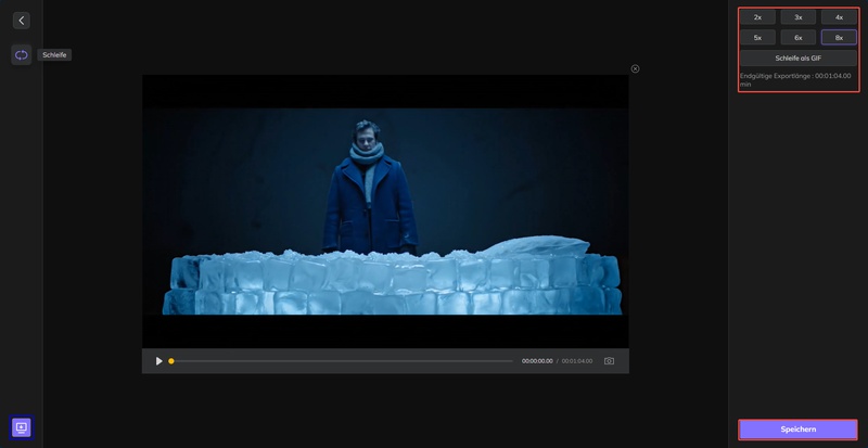 Schleifen-Oberfläche