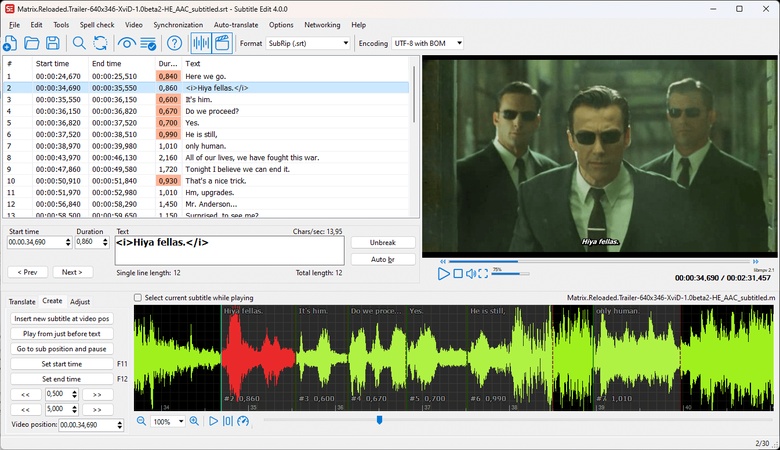 Subtitle Edit