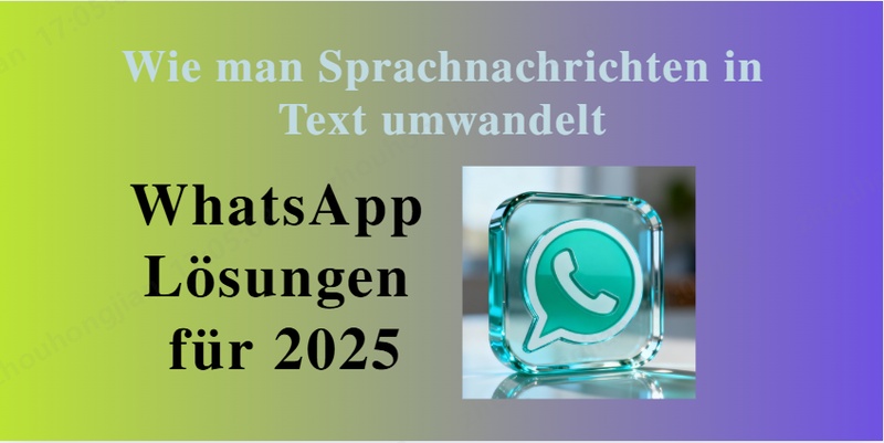 sprachnachrichten in text umwandeln