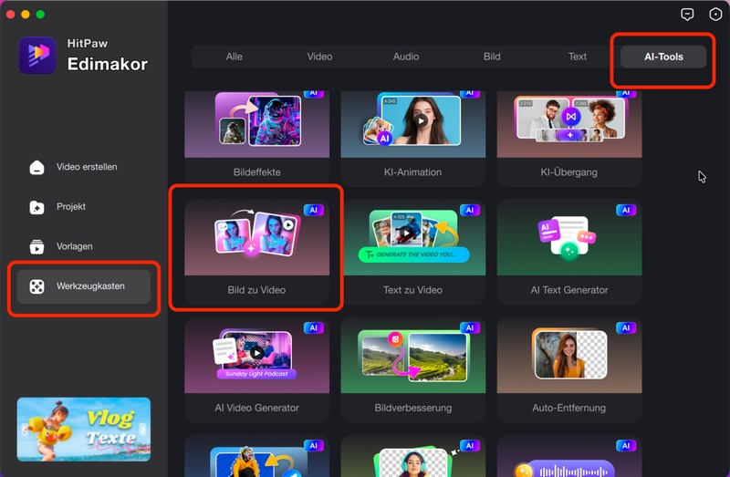 bild zu video ki funktion edimakor