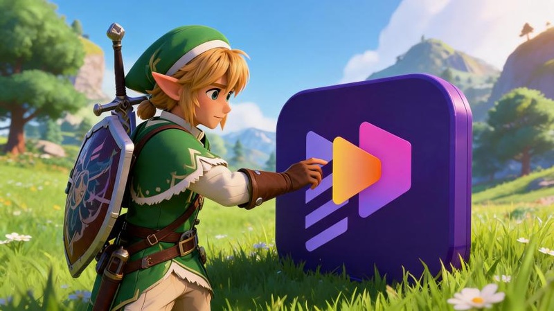 3DS Gameplay mit HitPaw Edimakor schneiden