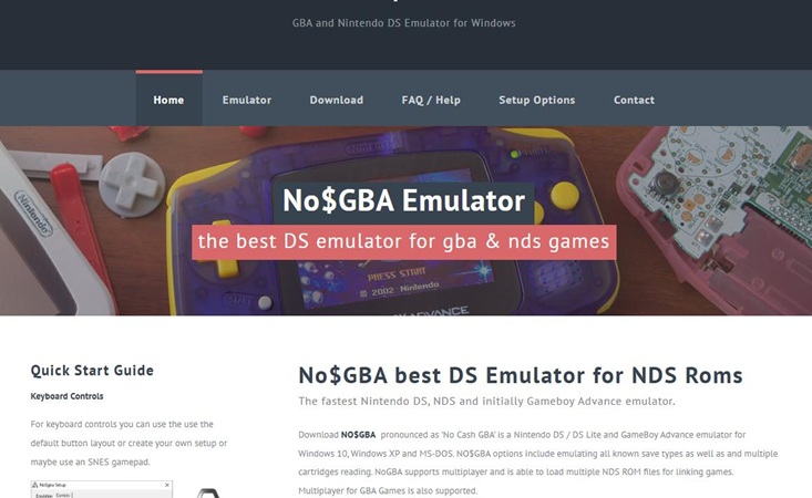 Gameplay mit gba emulator pc No$GBA