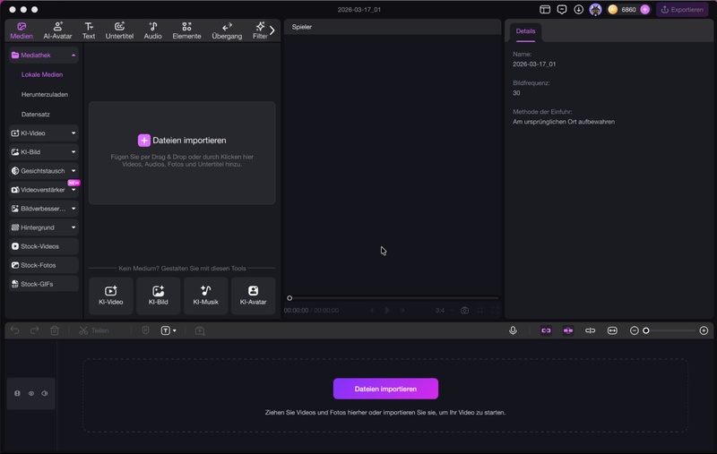 video laden fuer rauschen entfernen
