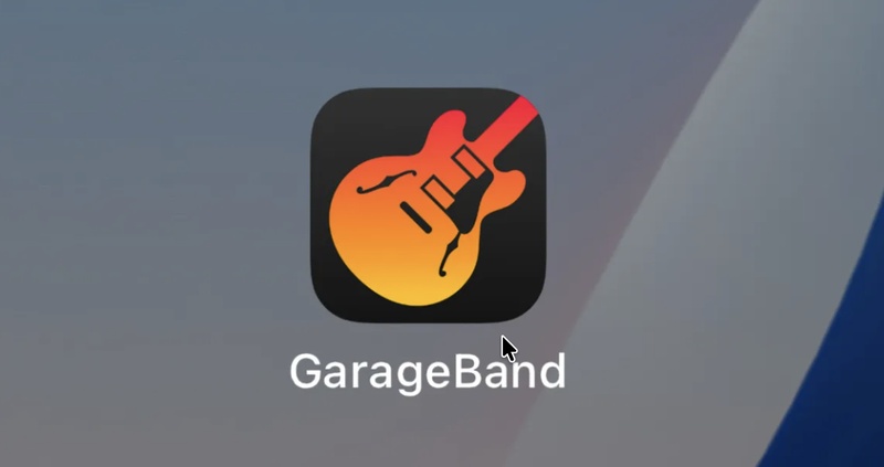 GarageBand kostenloses Musikaufnahme-Programm für Mac