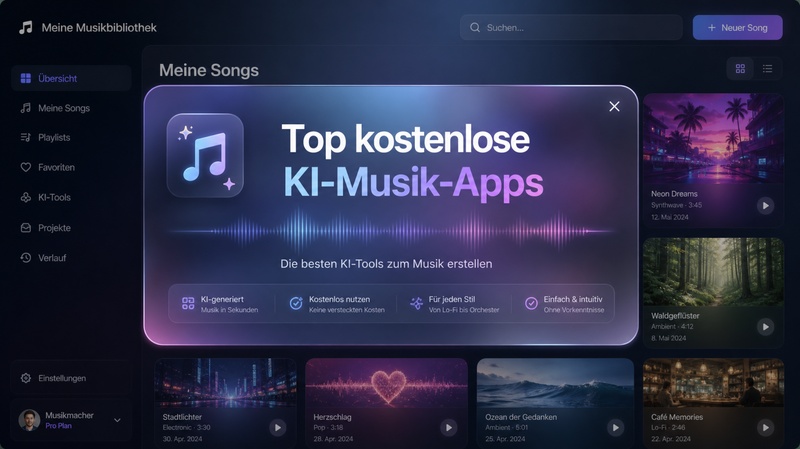 ki musik mit Edimakor kostenlos erstellen