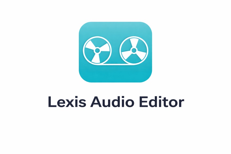 musik schneiden app kostenlos – Lexis Audio Editor Logo